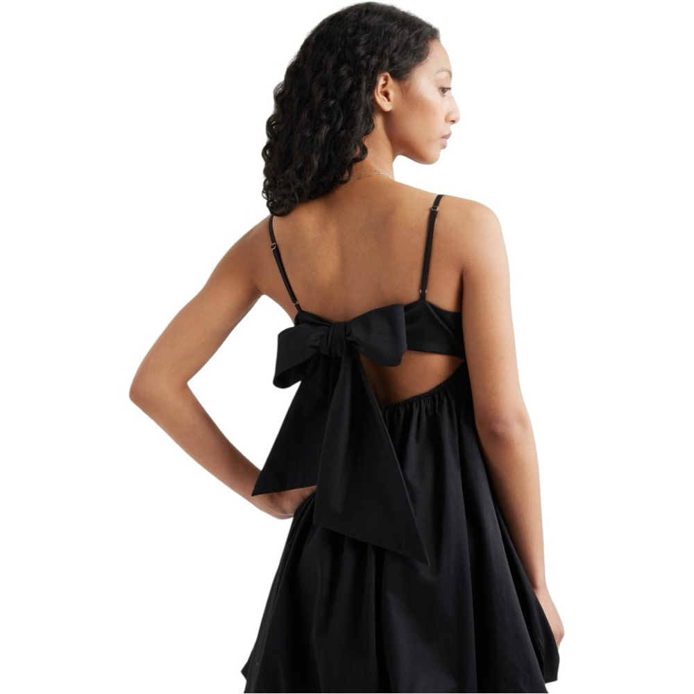 BP Bow Back Bubble Hem Mini Dress Size X-Large - Picture 4 of 6